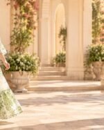 Green & White Tiered Maxi Dress – FACOBE women’s dress