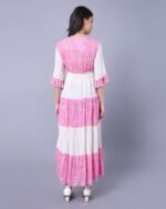 Pink Sunshine Bloom Maxi Dress – FACOBE women’s dress