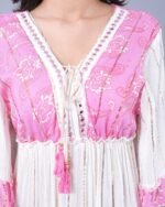 Pink Sunshine Bloom Maxi Dress – FACOBE women’s dress
